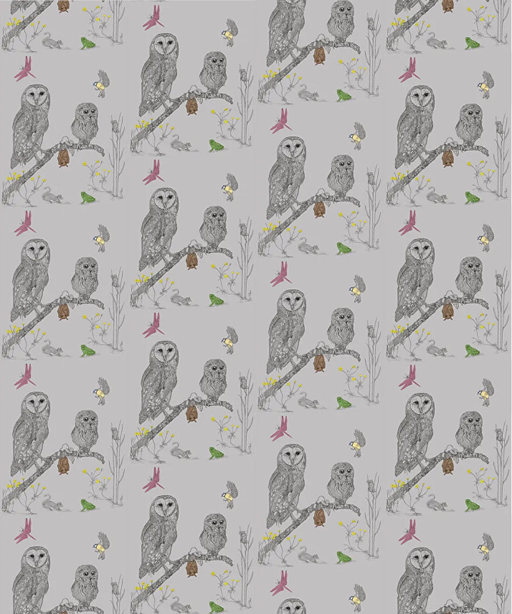 Owls wallpaper design 